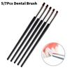 5/7Pcs Dental Resin Shaping Brush Pens Nylon Brush Nails Art Brushes Various Size Dentistry Composite Teeth Dentistry Material