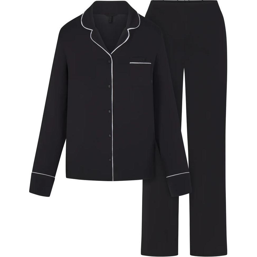 SKIMS Sleep Long Sleeve Button Up