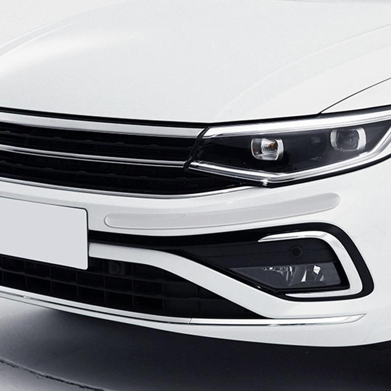 SEAMETAL 4PCS Extended Car Door Bumper Strip Transparent Car Body Protector Anti-scratch & Anti-Collision Rearview Mirror Protective Sticker