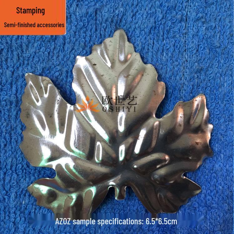 

Кованые железные штампованные аксессуары в виде листьев и цветов - дизайн виноградного и кленового листа (A202)