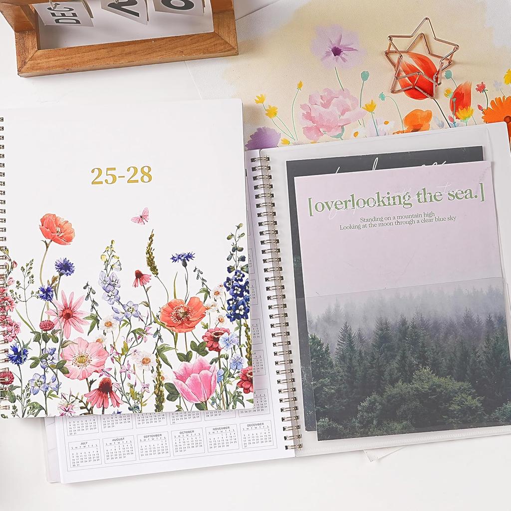 2025-2028 Monthly Planner- 3 Year Monthly Planner 25-28, JUL 2025 - JUN 2028, Monthly Planners/Calendar 2025-2028, 9" x 11", 2025-2026 Academic