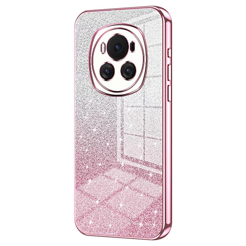 For Honor Magic6 5G Gradient Glitter Cell Phone Cases Electroplated TPU Shell