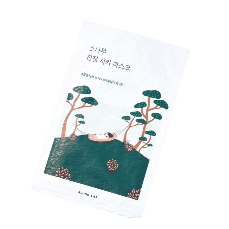 ROUND LAB Pine Calming Cica Mask Set (10 Sheets) 1