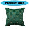 Christmas Throw Pillow Cover 45x45cm, Festival Sofa Chair Cushions Case for Living Room Bedroom