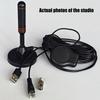 High Sensitivity Digital Television Antennas Full 360 Degree Reception Enhanceds Signal Chip 4K Clear Picture Stable 35Mile Coverage For Indoor Use