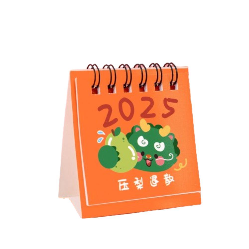 Cute Fruits Cartoon Mini Calendar Creative Mini Desktop Calendar Desktop Decoration