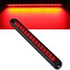 Car LED Third 3RD Brake Lights Bar Ultra-Thin Rear Parking Signal Lamp Truck High Mount Stop Warning Light Universal 24V 12V RedBack Up Lights 1