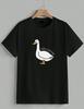 Silly Goose T-Shirt Funny Animal Cute Meme Graphic Simple Casual Tee Unisex 2