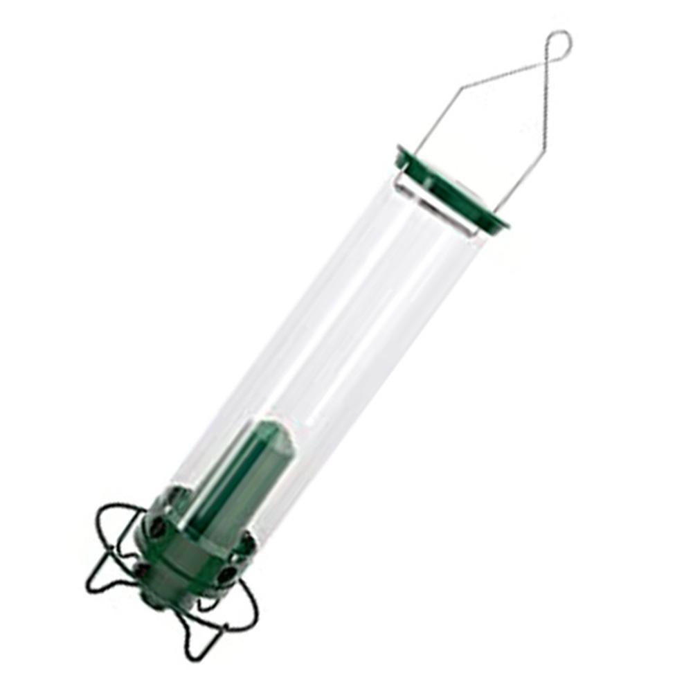 No Toxic Bird Drinker Feeder Squirrel-Proof 5 Pounds Spin Food Feeder Metal Tray Bird Feeder Large Capacity for Forest Park