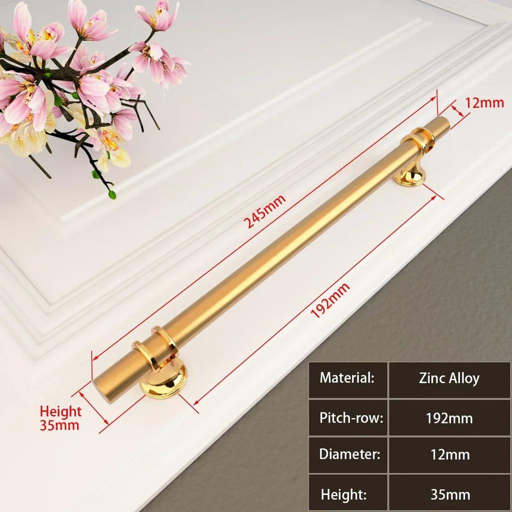 Handles Drawer Cabinet Furniture Kitchen Handles for Cabinet Knob Door Drawer Furniture Kitchen Knob Modern Simple  Silver Black