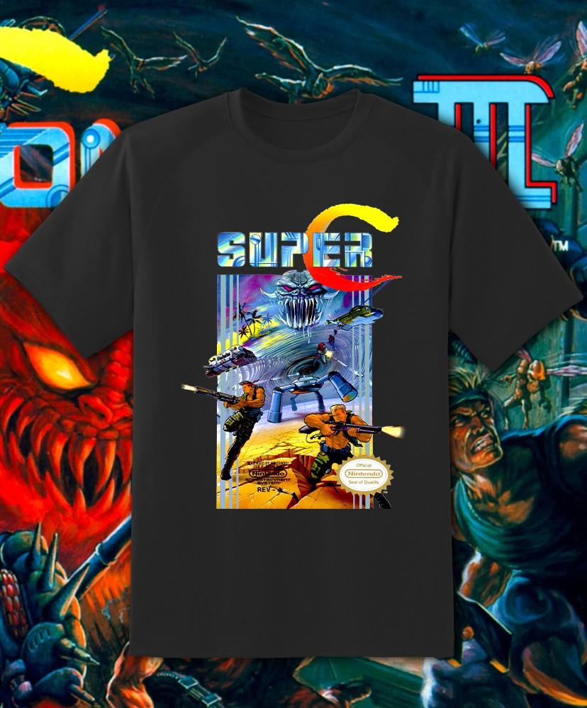 Super Contra Retro Video Game T Shirt Youth M - Adult 6XL Fast Ship! Unisex T-Shirt M