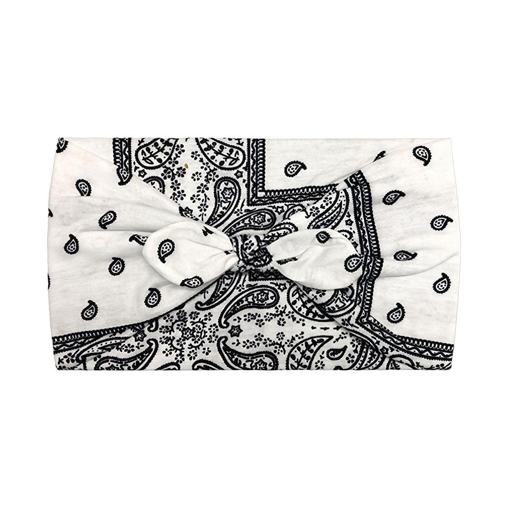 Knotted Rabbit Ear Elastic Bow Yoga Sweat-Proof Headband