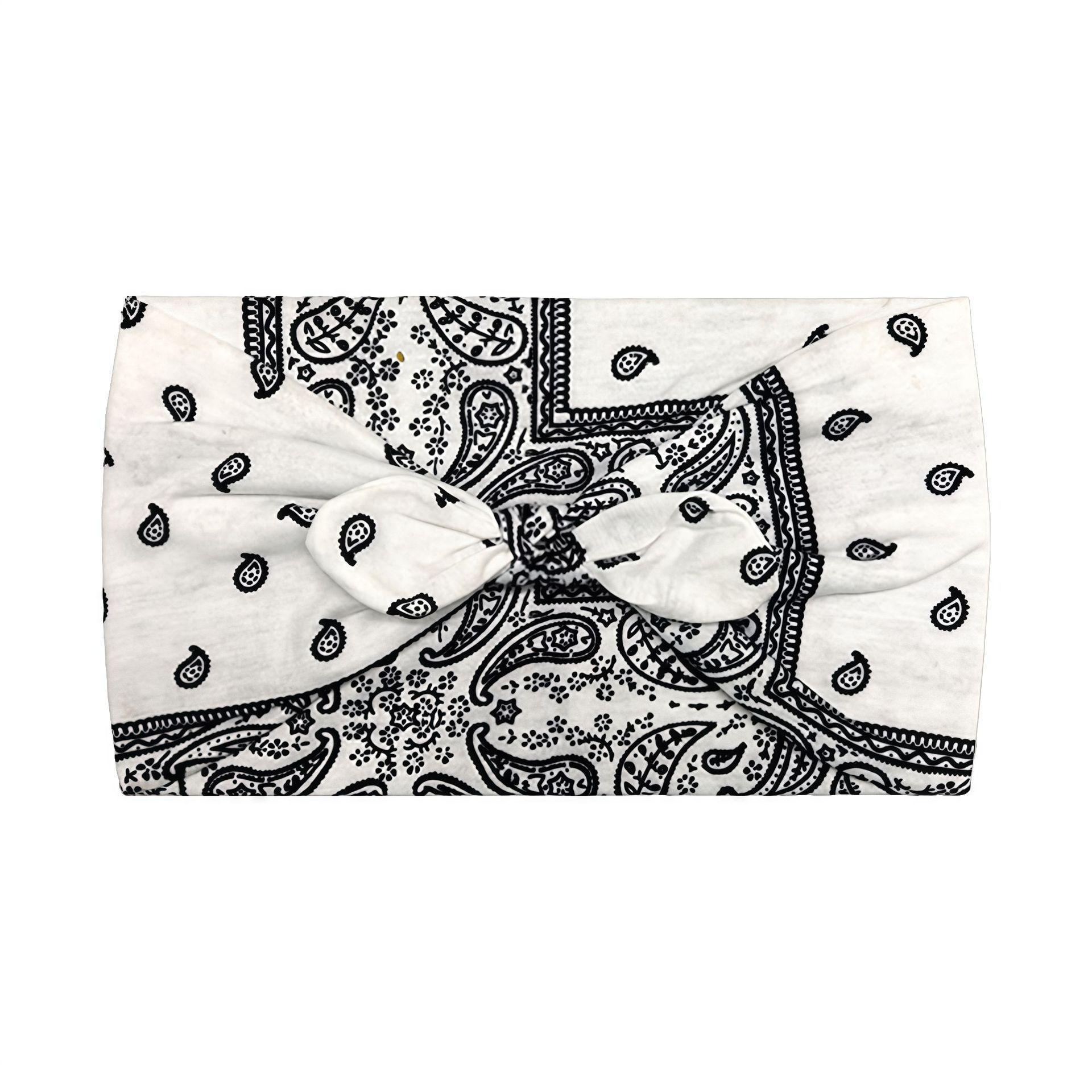 Bohemian Knotted Rabbit Hair Yoga Headband