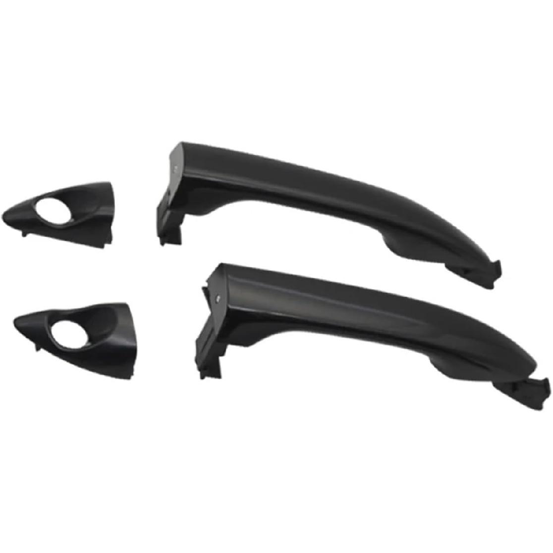Outside Car Door Handle Compatible with Hyundai i10 Grand i10 X 2014 2015 2016 2017 2018 FR82651-B4000 FL82661-B4010 FL82652-B4000 R(1PC Front Right) 1PC REAR RIGHT