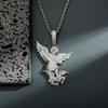 Angel Pendant Necklace Classic Unique Gold Plated Jewelry