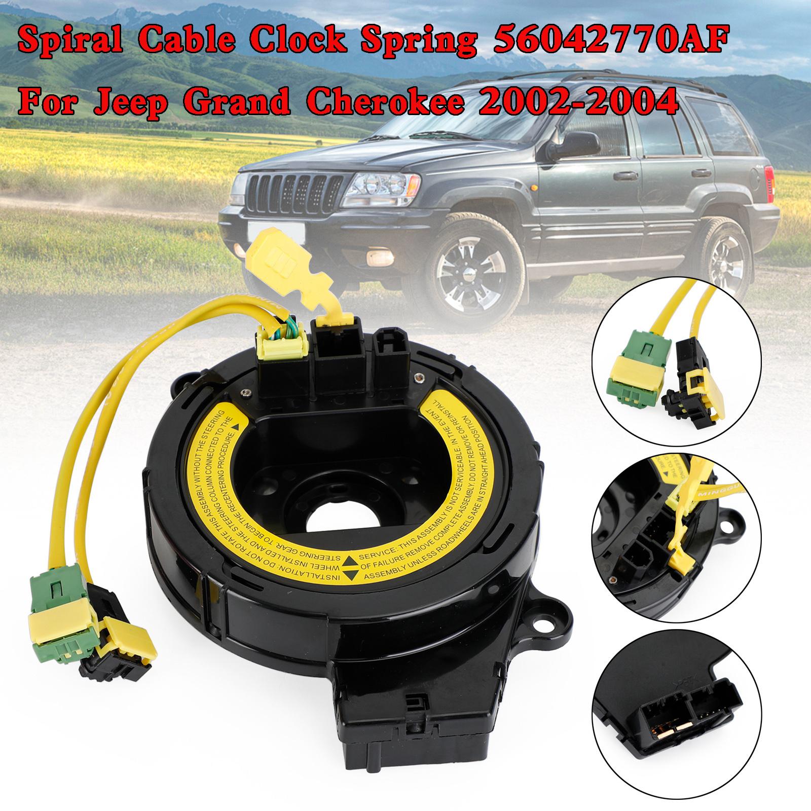 Спиральный кабель подрулевой шлейф 56042770AF Для Jeep Grand Cherokee 2002-2004