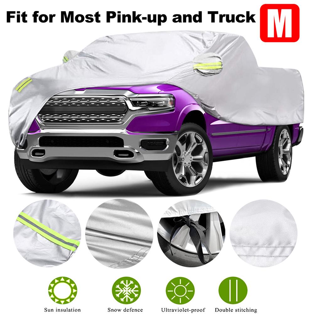 Truck Cover, All Sson Car Cover for Pickup Truck, Against Dust, Debris, Windproof UV   190T