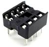 Audio Fan IC Socket 8 Pin Flat Pin Pack of 10