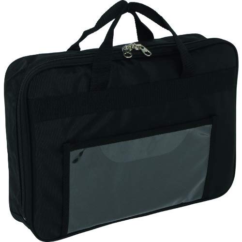 SANEI Duffle Bag for Important Documents (7cm), Double Zipper, A4 VP7T-WS