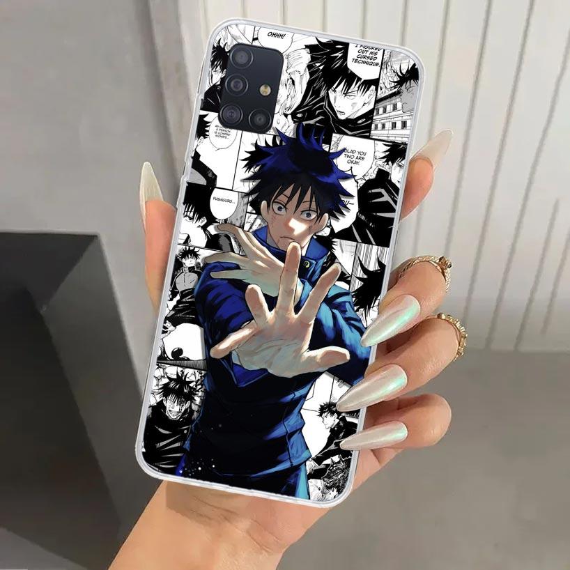 Jujutsus Japan Anime Phone Case for Samsung Galaxy A52 A32 A22 A12 A02S A50S A30S A10S Note 20 Ultra 10 Plus S10 A31 A20 A71 A72