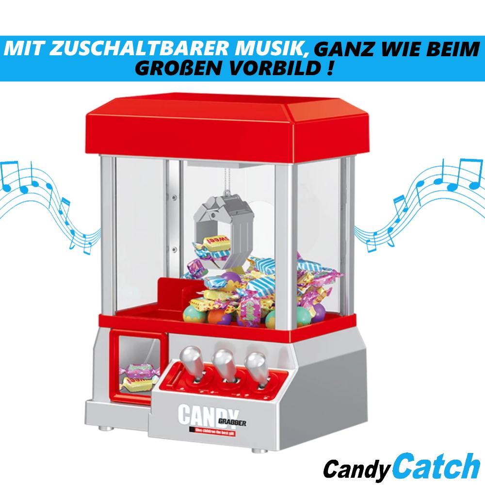 CANDYCATCH Süßigkeiten Greifautomat Candy Grabber Mini Süßigkeitenautomat ab 3J.