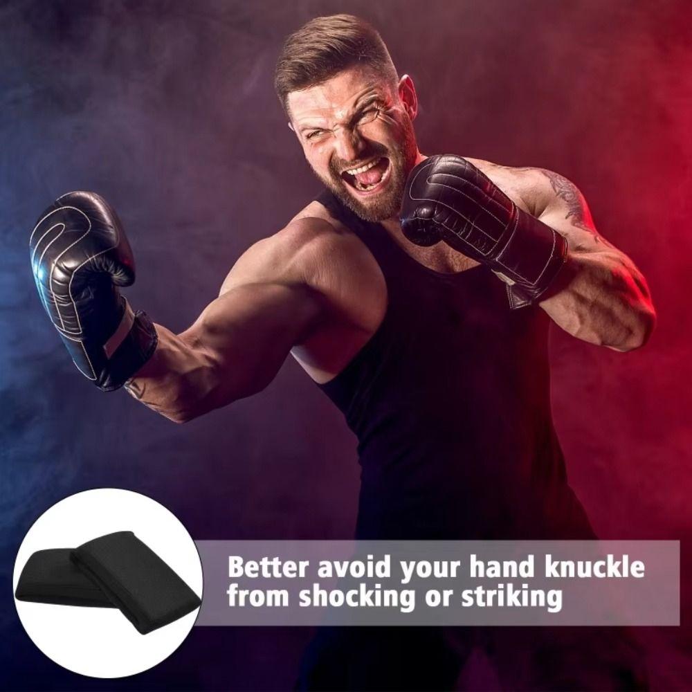Quick-Wrap Boxing Knuckle Pads Thickened Muay Thai Protection Pads Fitness Training