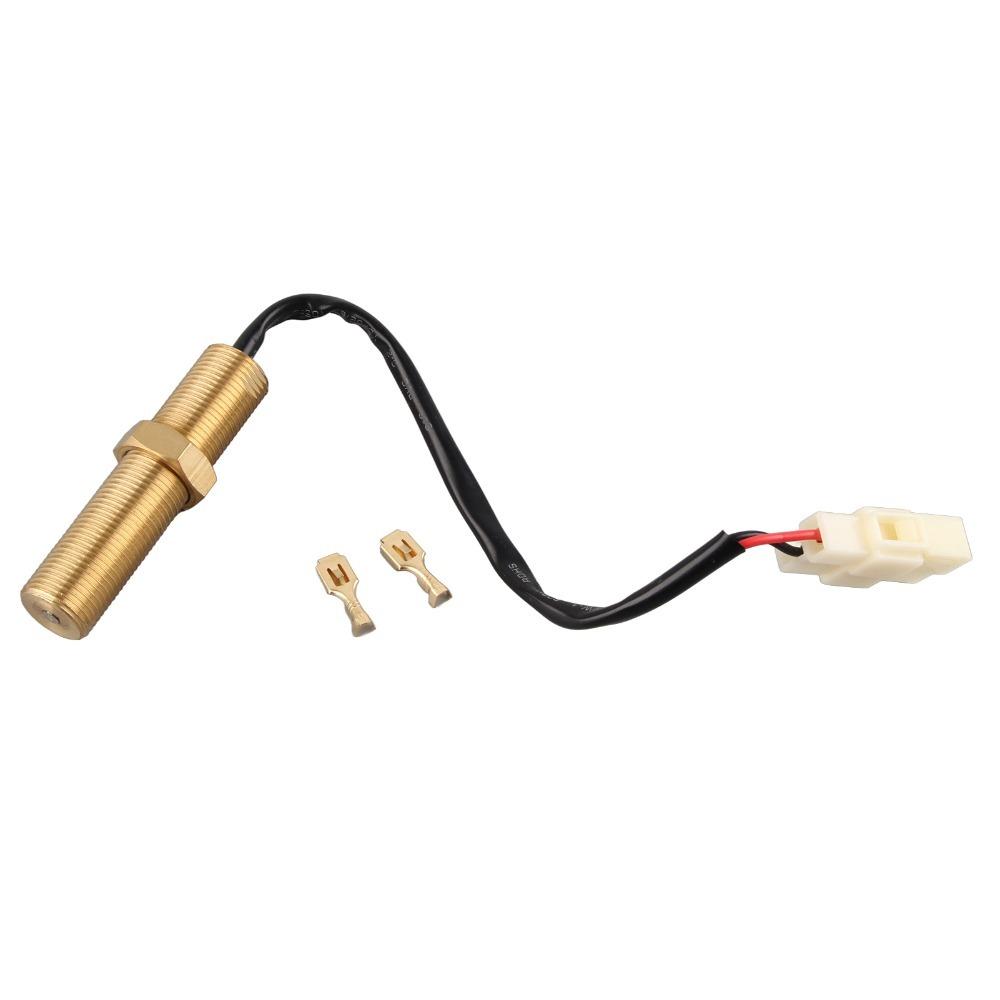 

2 Output Terminals Magnetoelectric Tachometer M18 Generator Speed Sensor Outdoor Use