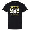 Chillin W/ My Peeps Easter Bunny T Shirt Cute Rabbit Sunglasses Funny Tee Gift