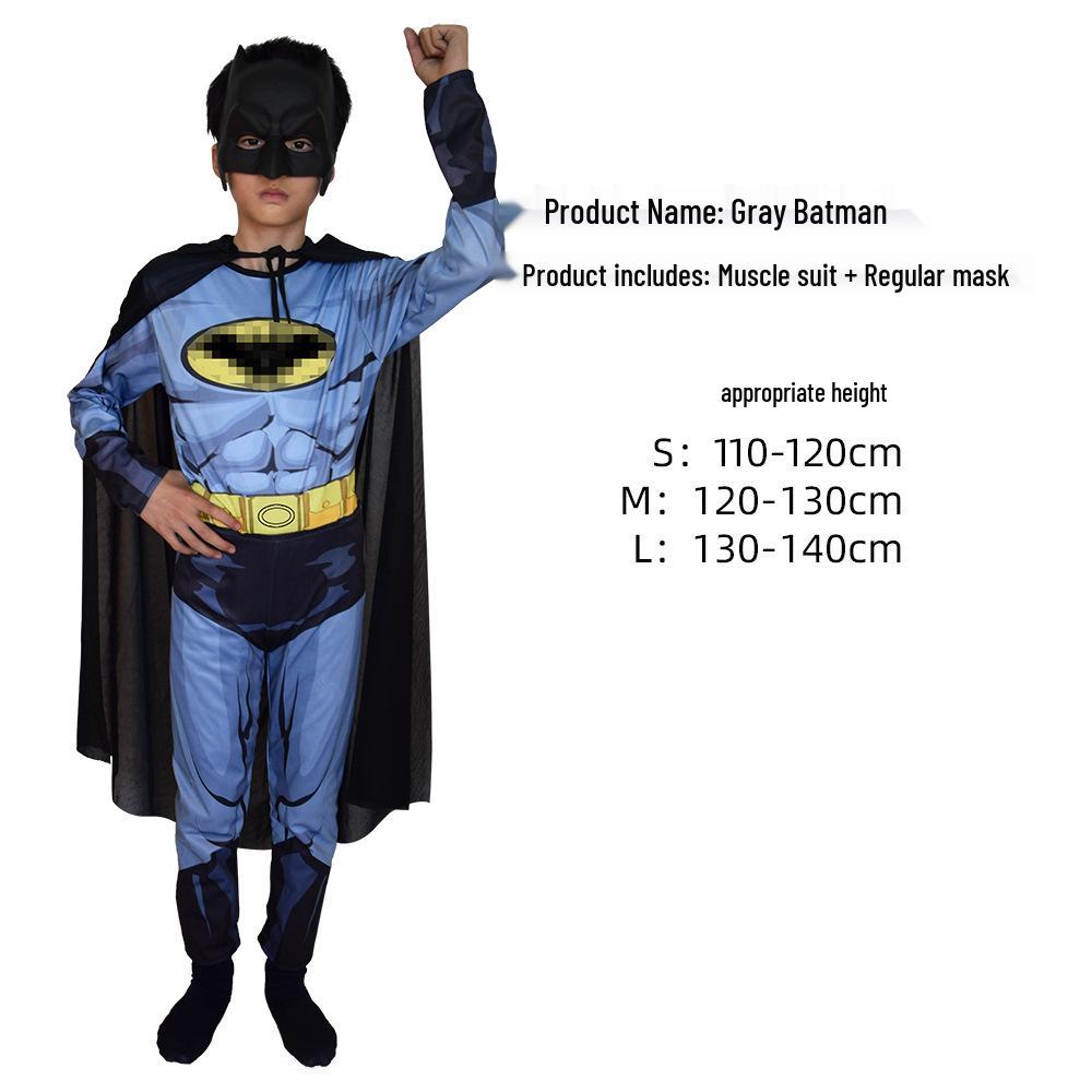 Avengers Wolverine Thor Deadpool Captain America Kids Superhero Muscle Suit Costume