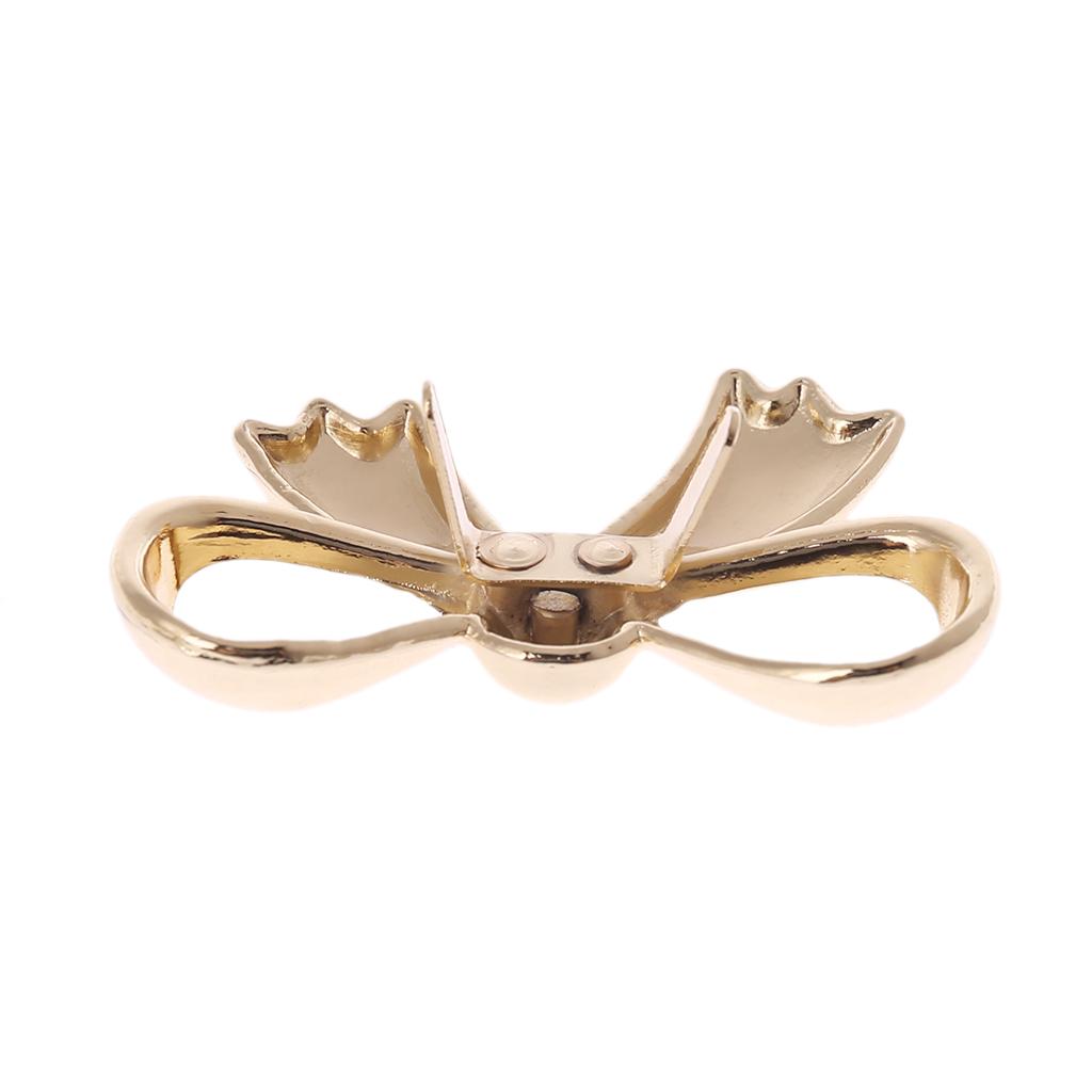 1PC Cute Bowknot Metal Decoration DIY Handbag Purse Bag Accessories