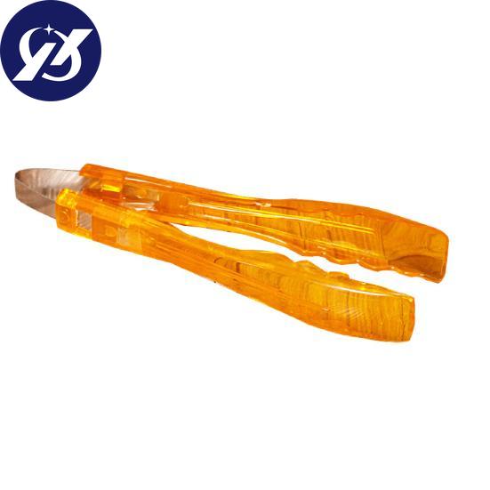 Food Tong Multifunctional for Restaurant 2 Colors Comfortable To Grip Steak Clamp Useful Lightweight Healthy