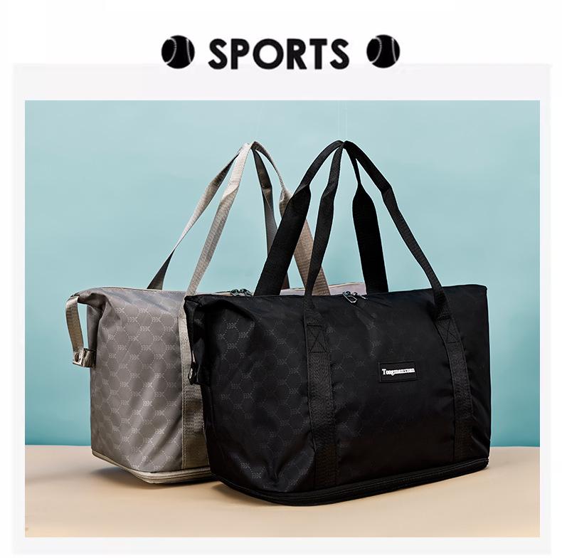 Large Capacity Women's Travel Storage Bag: Lightweight, Portable Canvas for Short Trips