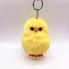 Chick Keychain Compact Size Plush Animal Keychain Bag Chain Charm Key Chain Backpack Keys Pendant Accessories
