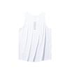 Anta Basketball Series Solid Color Logo Round Neck Comfortable Breathable Casual Basketball Vest Men Tops Pure-White 952511101-1