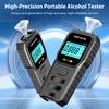 Portable Alcohol Tester Professional High Accuracy Smart Detection with LCD Display