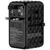 Verbatim Adapter Podróżny Eu/Uk/Us Ganusb-A/3Xusb-C Pd 140W Uta-10 Czarny/Black 32125