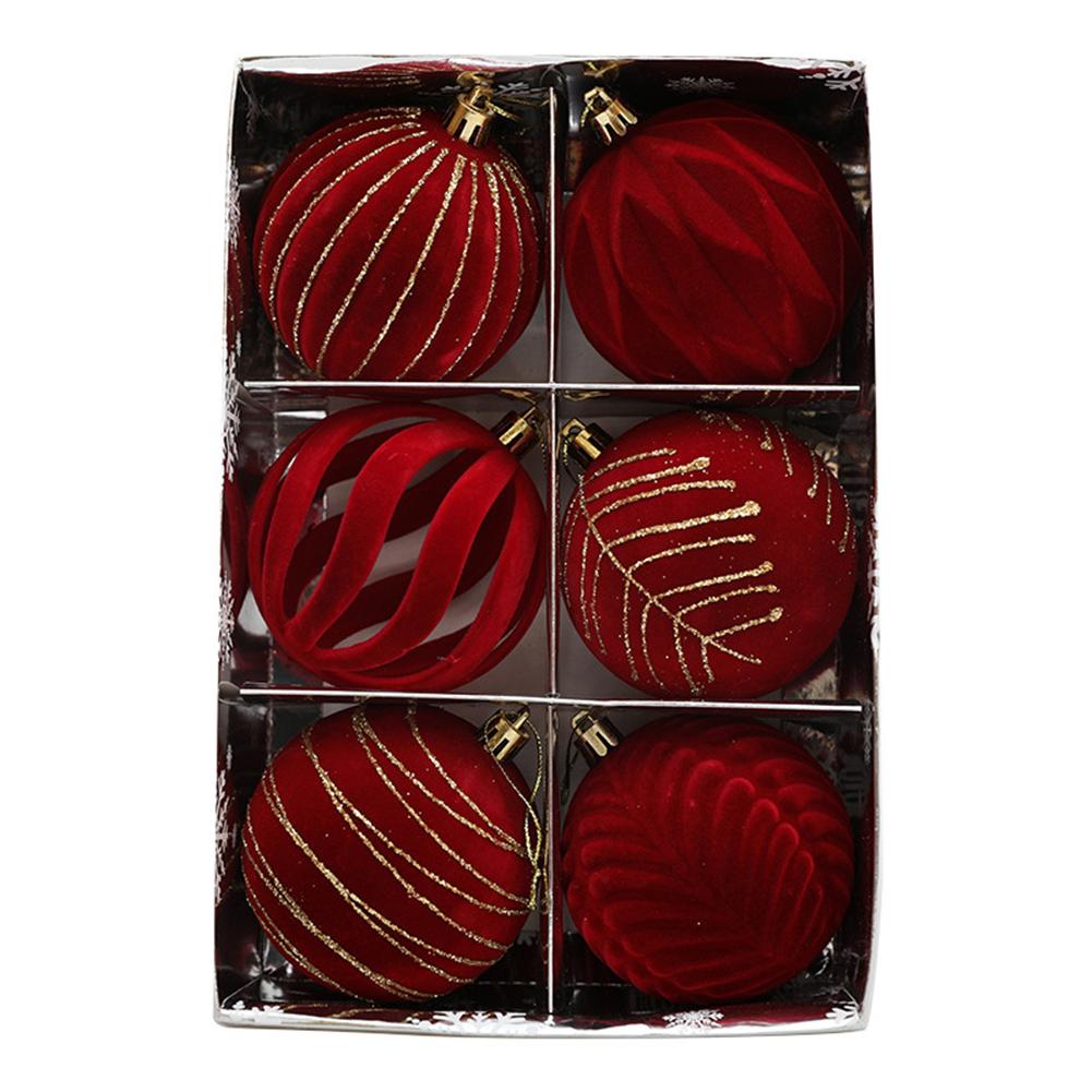 Christmas Party Decor Festive Tree Decor Christmas Ball Set Garden Wedding Decorations Sturdy Material Construction