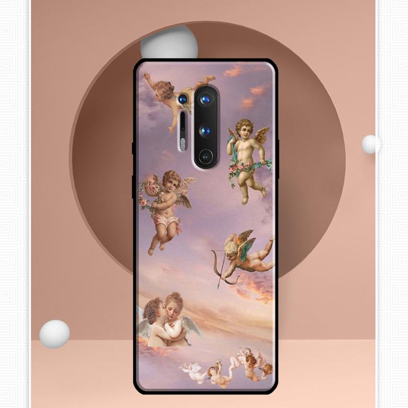 Kreslený Anděl Dítě Tisk Pouzdro Pro OnePlus 11 10 9 Pro 8T 9RT 10T Ace OnePlus Nord N10 N100 N20 2T CE 2 Lite Kryt