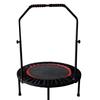 Foldable 40-inch Mini Trampoline with Handrails