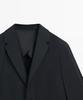Massimo Dutti Cool Wool Textured Blazer