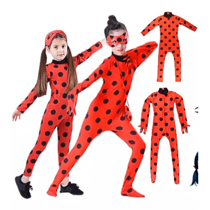 Fantasia Joaninha Reddy fantasia anime joaninha menina cos crianças milagre Mi Huankeqi fantasia de menina fantasia de performance