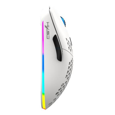 Wireless Gaming Mouse 3Mode BT 5.3 + 2.4G + USBC Colourful LED 8003600 Movement Speed