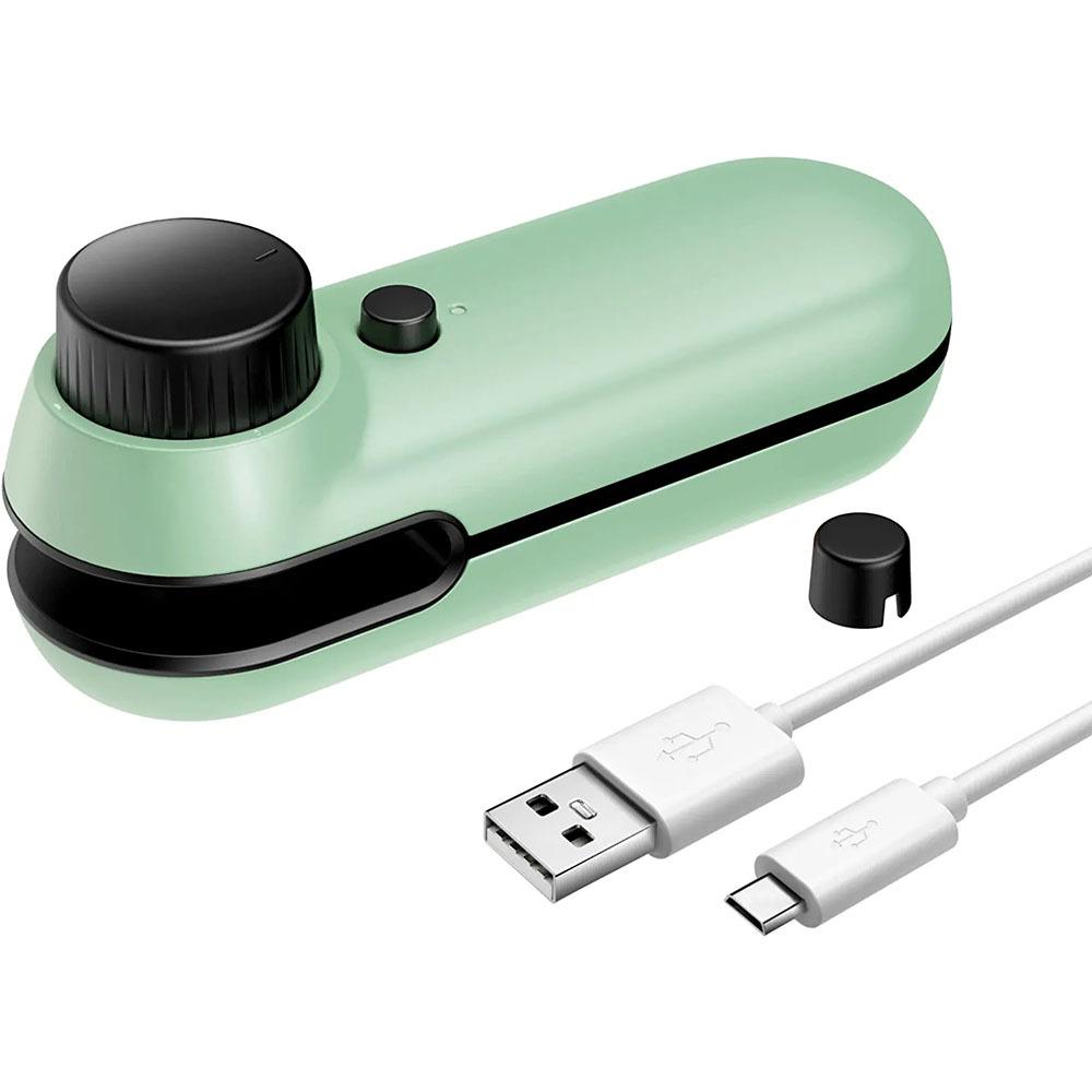 

1pc Mini Home Sealer, Portable Sealing Clip for Food Bags and Plastic Bags 1pc зелёный