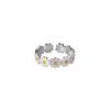 New style fresh daisy ring with feminine temperament, forest style sun flower open mouth eating rings