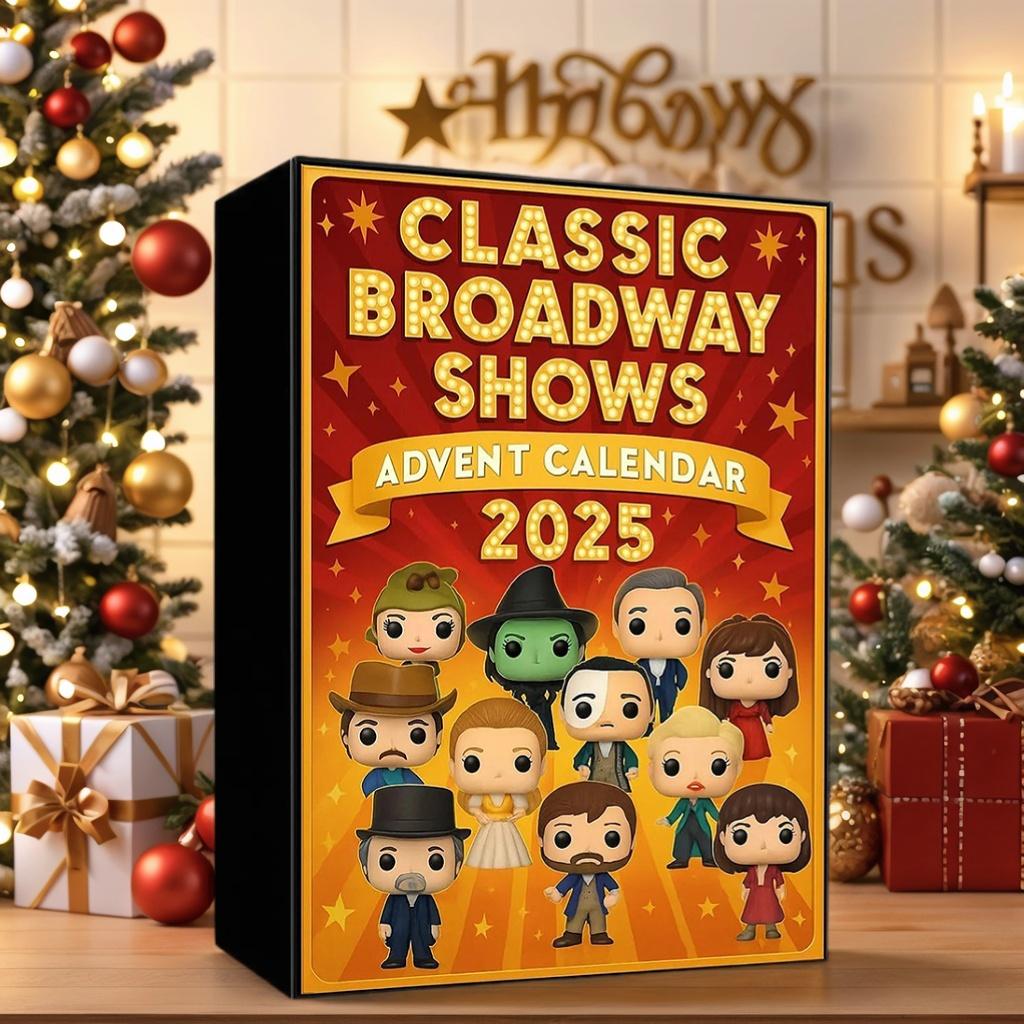 Halloween Advent Calendar 2025 with Iconic Musical Character Collectibles 2025 Advent Calendar for Broadway Fans Theater Lovers