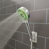 New LED 5 Modes Shower Head Rainfall SPA Temperature Control Shower Pressurized Water Saving 3/7 Colors Handheld Bathroom Shower