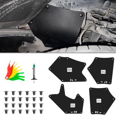 Mud Flaps Splash Guards Fender Liners Shield Apron Seal For Toyota Tundra Sequoia 2007- Tire Tread Depth Gauge Brake