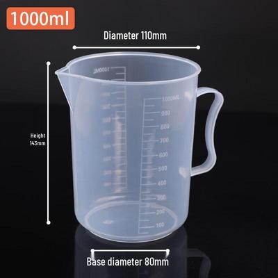 ZISIZ 5000ml Large Plastic Measuring Cup