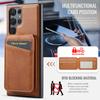 2 in 1 Cards Solt Wallet Leather RFID Wireless Charging Magnetic Case For Samsung Galaxy S24 Ultra S23 Plus S22 Kickstand Cover