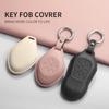 Car Key Case Cover Shell Fob for Xiaopeng Xpeng P5 P7 G3 G6 G9 G3i 2026- 2026 PU Car Key Remote Holder Keychain Accessories
